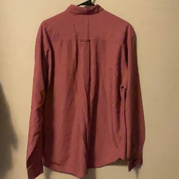 Cactus Men's Maroon Casual Button-Down Shirt - Picture 3 of 6